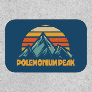 Polemonium Peak California Retro Turquoise Patch