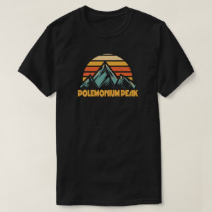 Polemonium Peak California Retro Turquoise T-Shirt