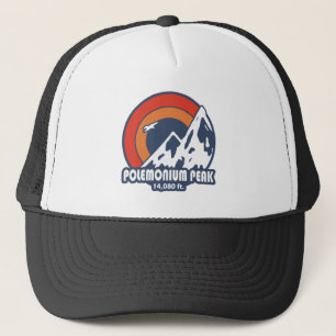 Polemonium Peak California Sun Eagle Trucker Hat