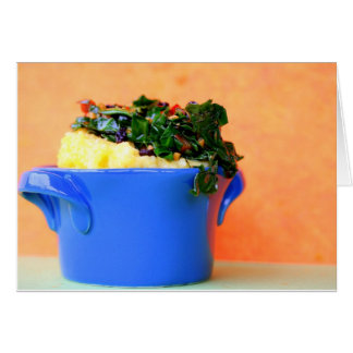 Polenta with Greens Cards
