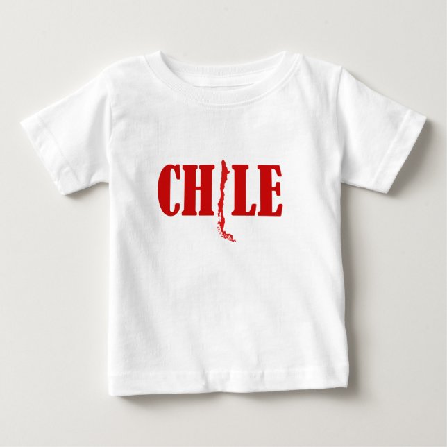 Polera Chile Mapa Bebe 1 - 2013 Baby T-Shirt (Front)
