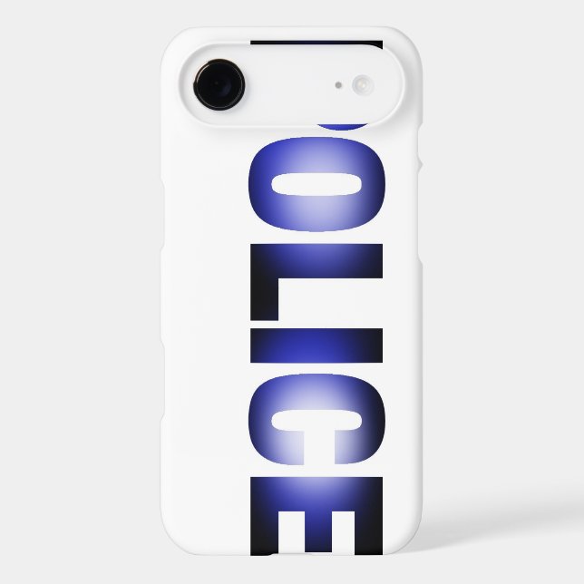Police 3 Case-Mate iPhone case (Back)