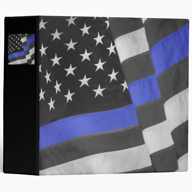 Police 3 Ring Binder (Front/Spine)