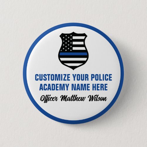 Police Academy Graduate Personalized Graduation