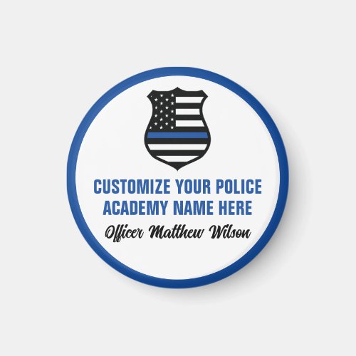 Police Academy Graduate Personalized Graduation