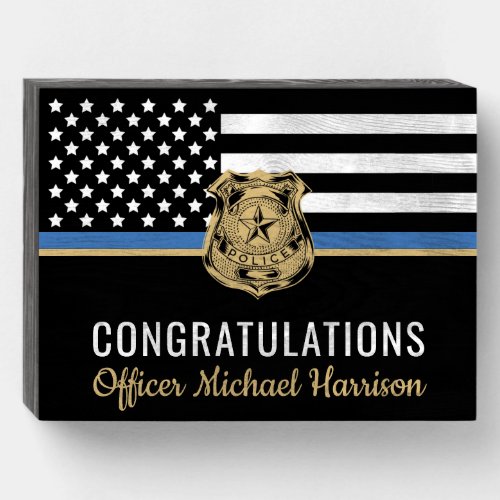 Police Academy Graduation Law Enforcement Flag