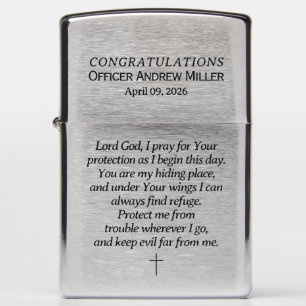 Police Academy Graduation Lighter   Personalized