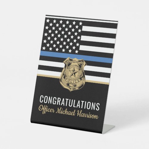 Police Academy Graduation Officer Congratulations