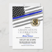 Police Academy Graduation Party Invitations | Zazzle