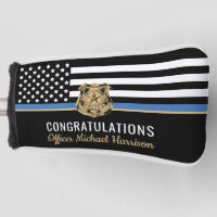 Police Academy Graduation Thin Blue Line Flag