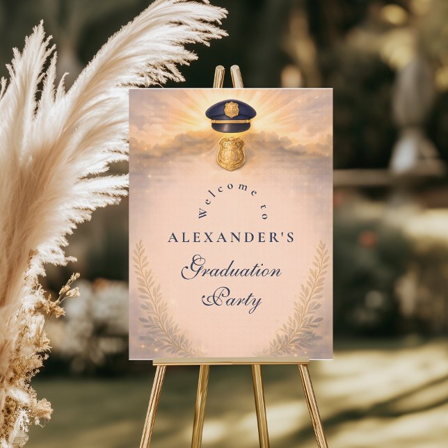 Police Academy Honors Graduation Event Foam Board (Creator Uploaded)