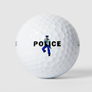 Police Personalized Golf Balls and Sports