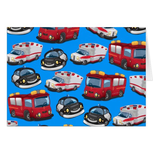 Police, Ambulance and Fire Service transport (Front Horizontal)