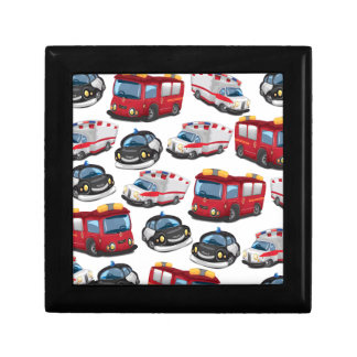 Police, Ambulance and Fire Service transport Jewelry Box