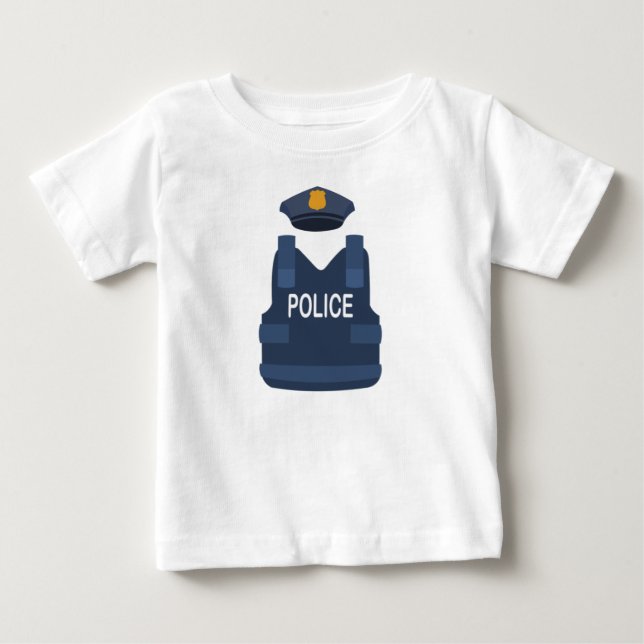 Police  baby T-Shirt (Front)
