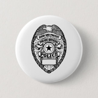 Police Badge - Generic Button