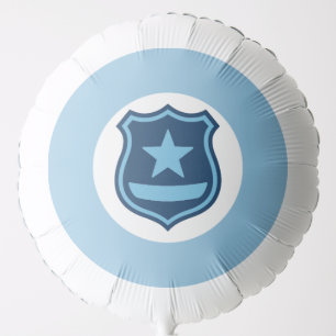 Police Badge Party Balloon