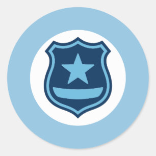 Police Badge Sticker