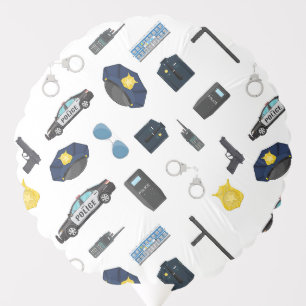 Police Balloon, Law Enforcement Party Balloon