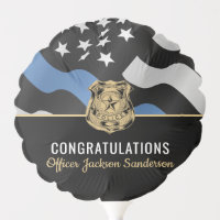 Police Blue Line Congratulations Retirement Party