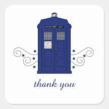 Police Box Thank You Stickers v3