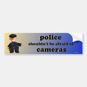 police bumper sticker