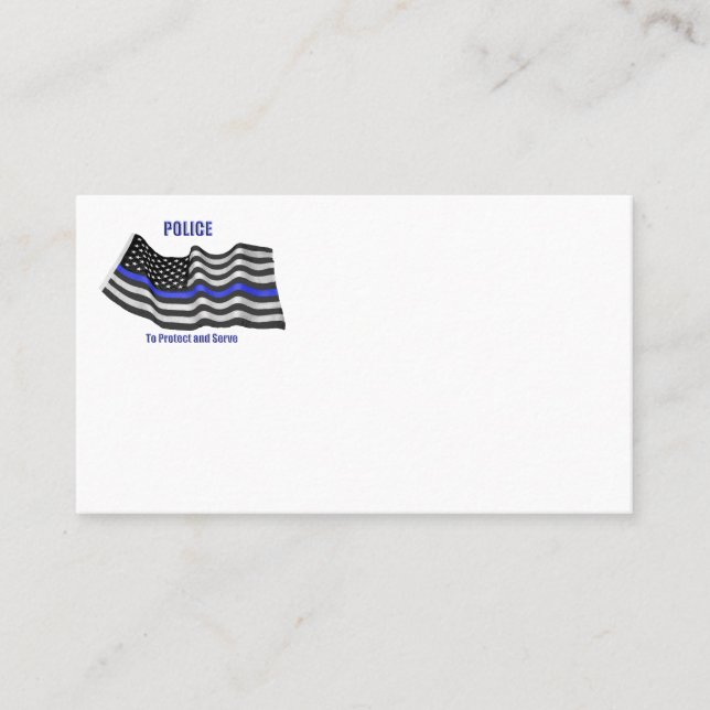 Police Business Card (Front)