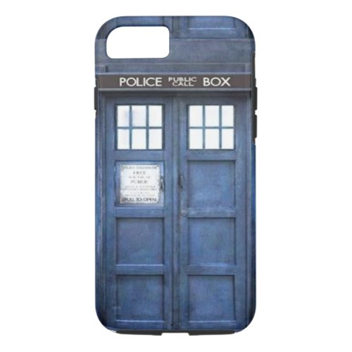 Police Call Box iPhone 7 case