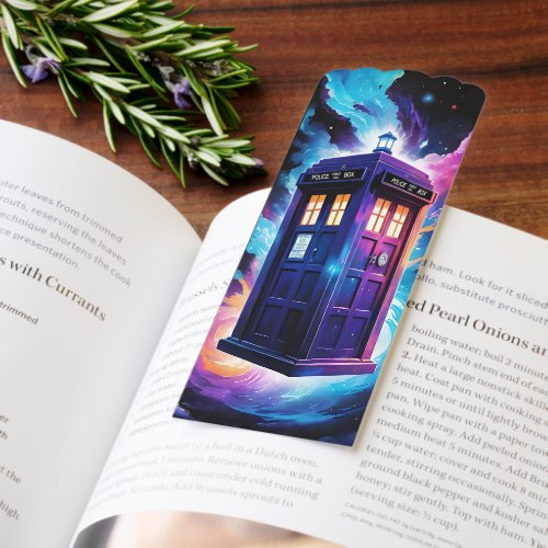 Police Call Box  Sci Fi Bookmarks