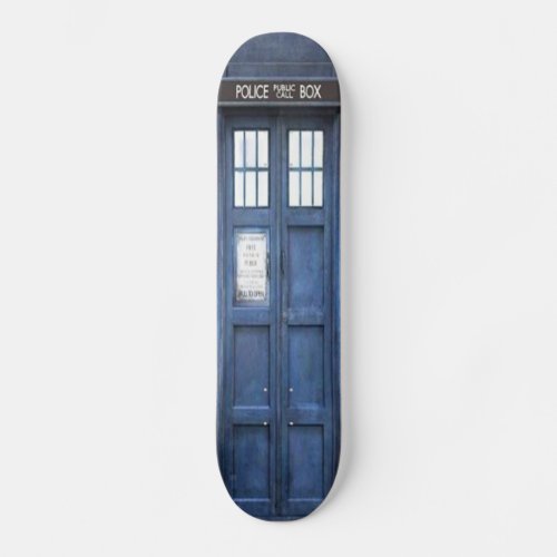 Police Call Box Skateboard Pro