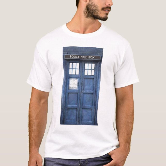 Police Call Box T-Shirt (Front)