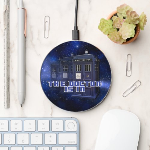 Police Call Box Wireless Charger