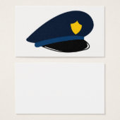Police Cap (Front & Back)