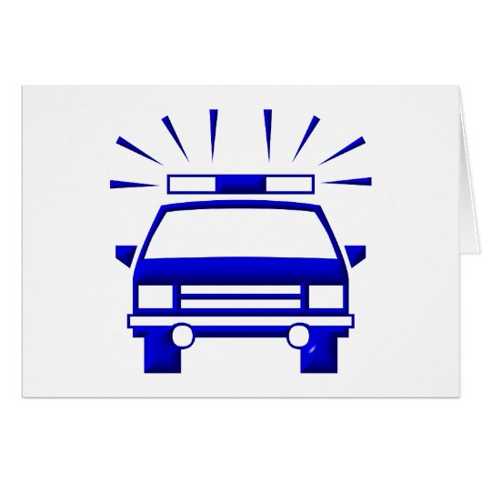 Police Car (Front Horizontal)