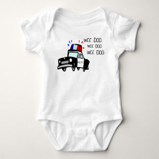 Police Car Baby Bodysuit