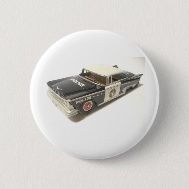 Police Car Button (Front)