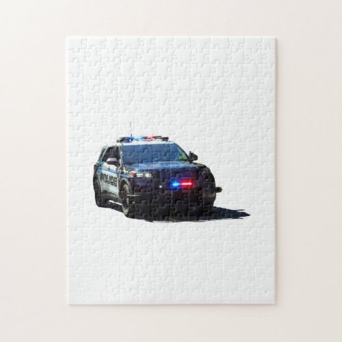 Police Car Jigsaw Puzzle