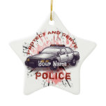 Police Car Ornament