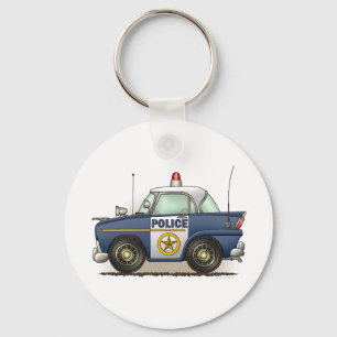 Police Car Police Crusier Cop Car Key Chain