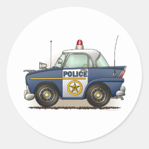 Police Car Police Crusier Cop Car Sticker
