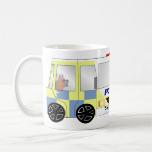 Police Car UK Coffee Mug
