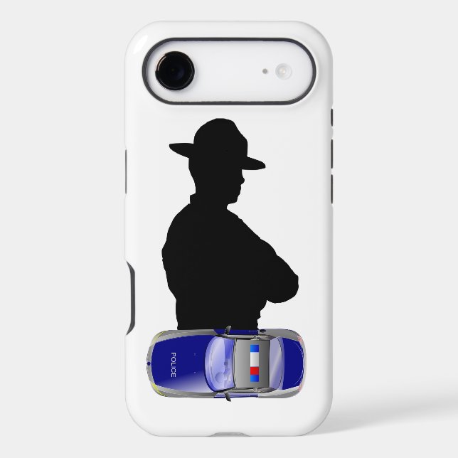 Police Case-Mate iPhone Case (Back)