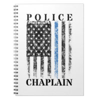 Police Chaplain American USA Flag