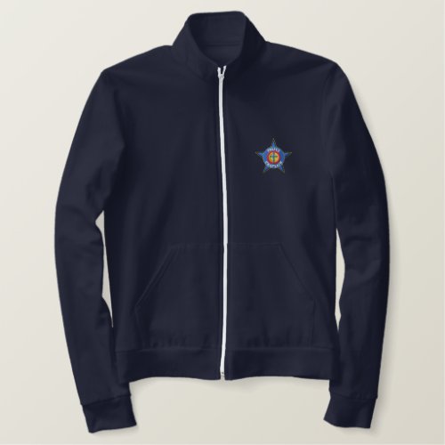 Police Chaplain Embroidered Jacket