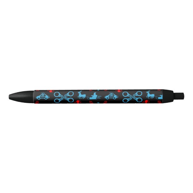 Police Christmas Decorative Pen (Front)