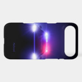 Police Cop   Car Full Lights Blinking Case-Mate iPhone Case (Back (Horizontal))