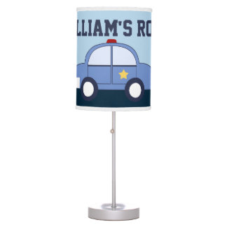 Police Cop Car Kid's Nursery Lamp