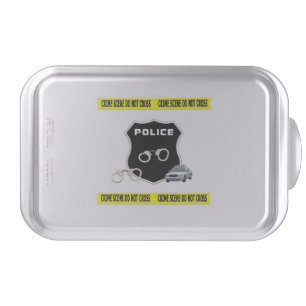 Police Crime Scene Cake Pan