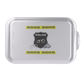 Police Crime Scene Cake Pan