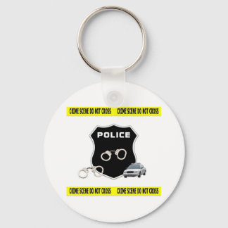 Police Crime Scene Keychain